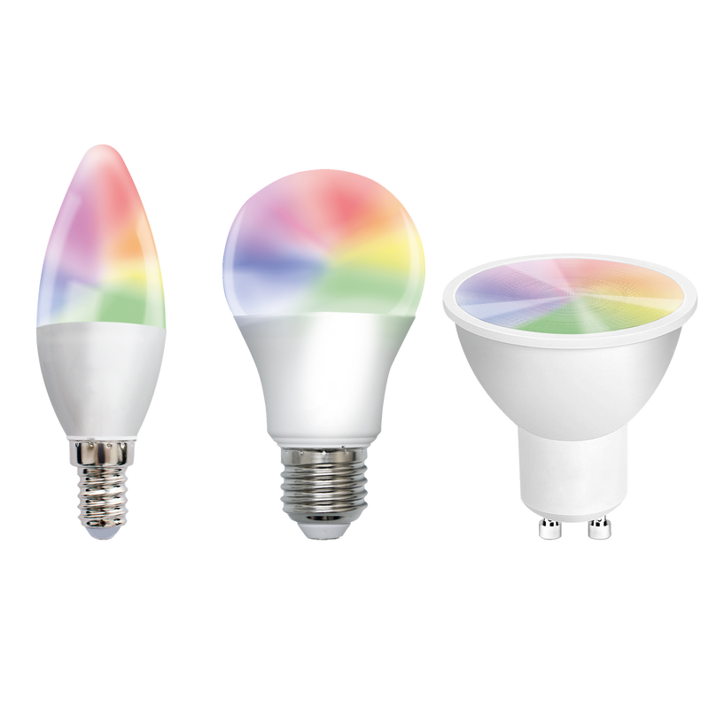 White and coloured smart light bulbs - Easy Bulbs