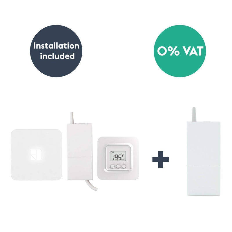 Smart Thermostat - system/regular gas boiler (installation included)